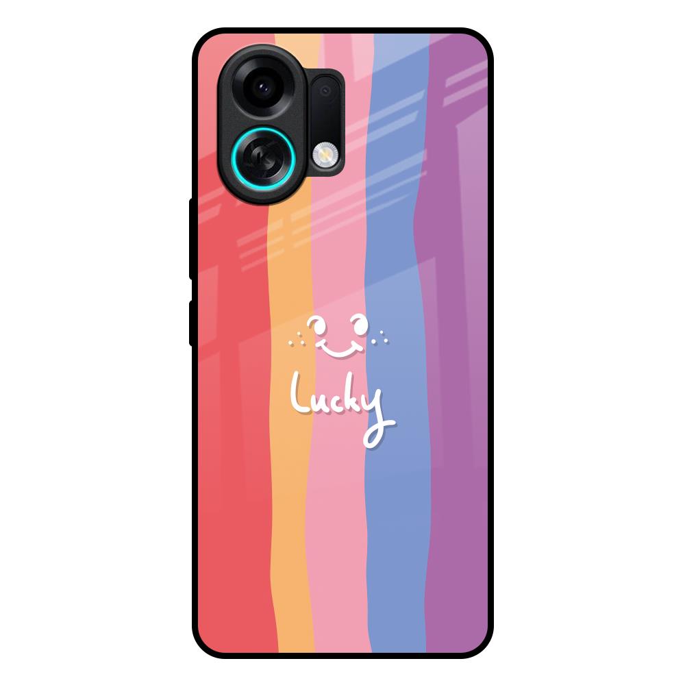 Lucky Abstract Oppo K13 Turbo Pro 5G Glass Back Cover Online