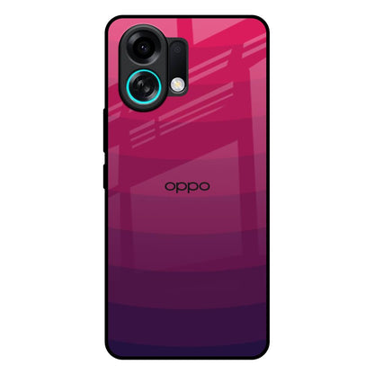 Wavy Pink Pattern Oppo K13 Turbo Pro 5G Glass Back Cover Online