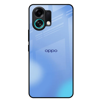 Vibrant Blue Texture Oppo K13 Turbo Pro 5G Glass Back Cover Online