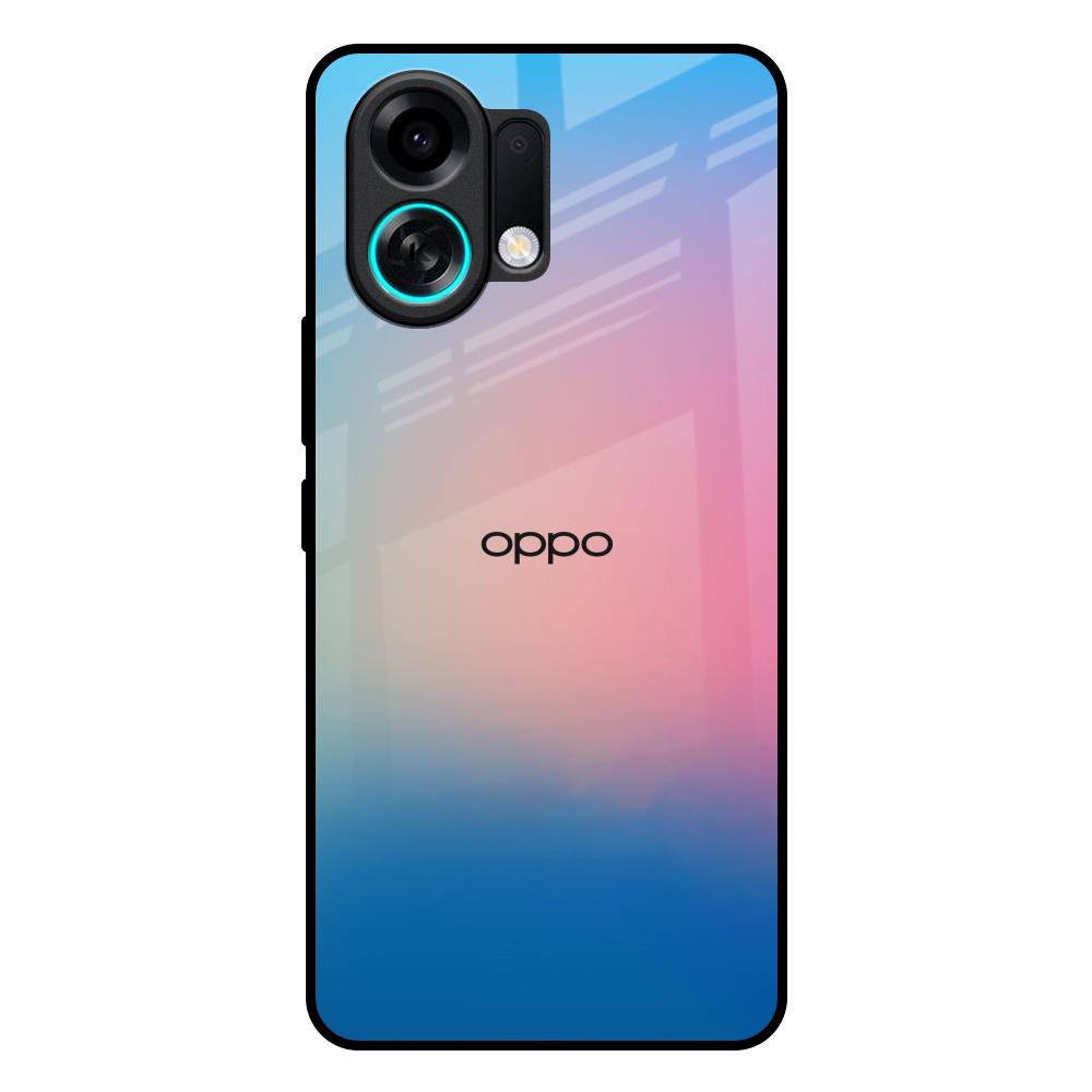 Blue & Pink Ombre Oppo K13 Turbo Pro 5G Glass Back Cover Online