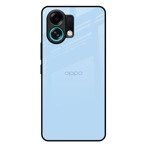Pastel Sky Blue Oppo K13 Turbo Pro 5G Glass Back Cover Online