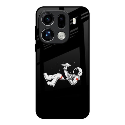 Space Traveller Oppo Find X9 Pro 5G Glass Back Cover Online