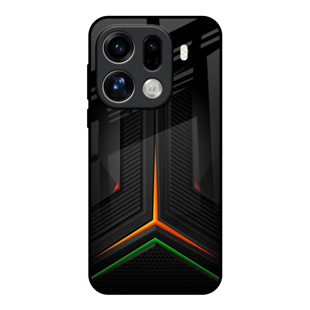 Modern Ultra Chevron Oppo Find X9 Pro 5G Glass Back Cover Online