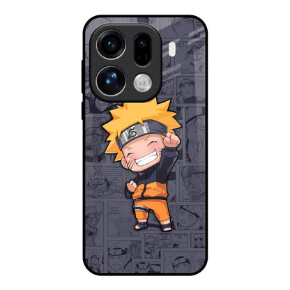 Orange Chubby Oppo Find X9 Pro 5G Glass Back Cover Online