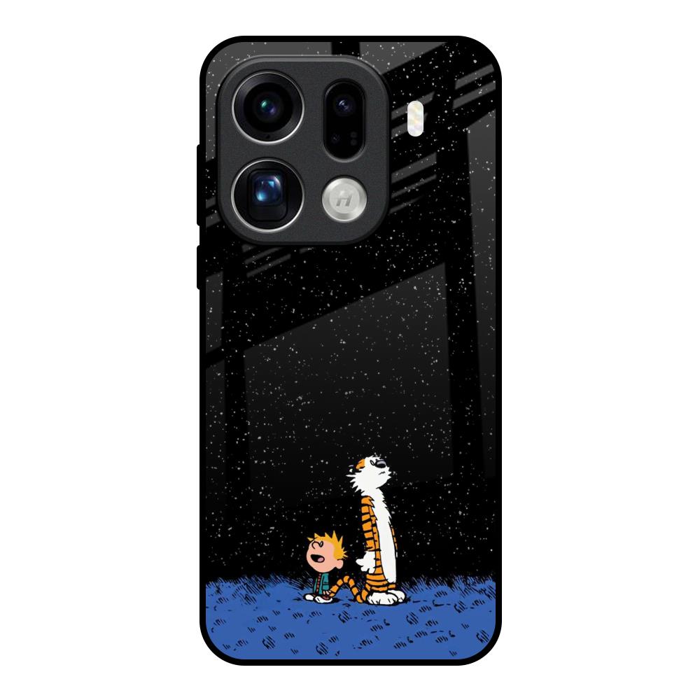Night Sky Star Oppo Find X9 Pro 5G Glass Back Cover Online