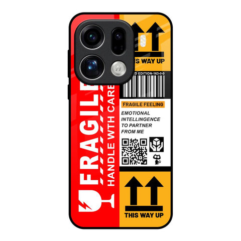 Handle With Care Oppo Find X9 Pro 5G Glass Back Cover Online