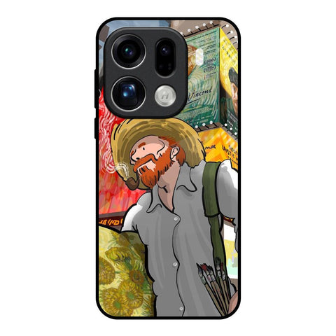 Loving Vincent Oppo Find X9 Pro 5G Glass Back Cover Online