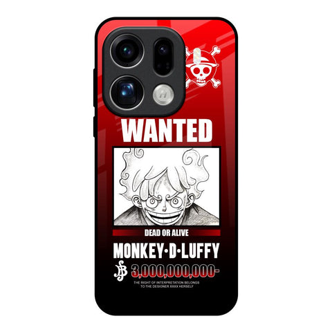 Luffy Wanted Oppo Find X9 Pro 5G Glass Back Cover Online