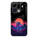 Retro Astronaut Oppo Find X9 Pro 5G Glass Back Cover Online