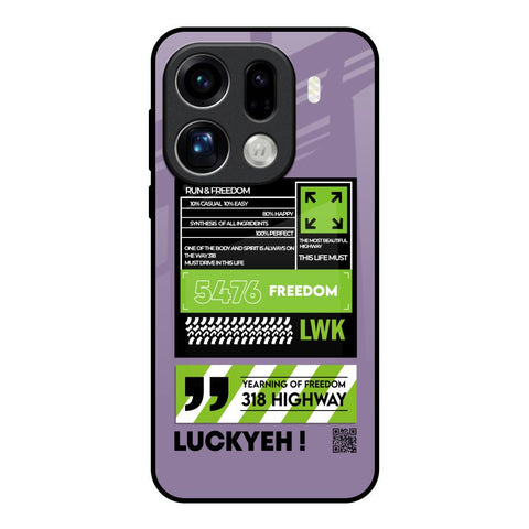 Run & Freedom Oppo Find X9 Pro 5G Glass Back Cover Online