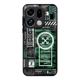 Green Camo Circuit Oppo Find X9 Pro 5G Glass Back Cover Online