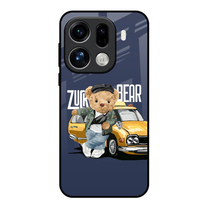 Adventurous Bear Oppo Find X9 Pro 5G Glass Back Cover Online