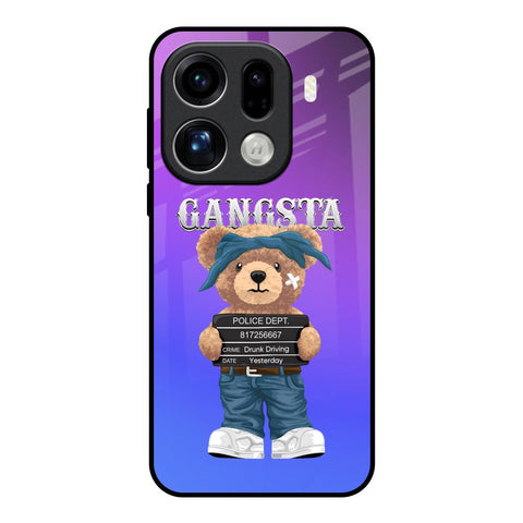 Gangsta Bear Oppo Find X9 Pro 5G Glass Back Cover Online