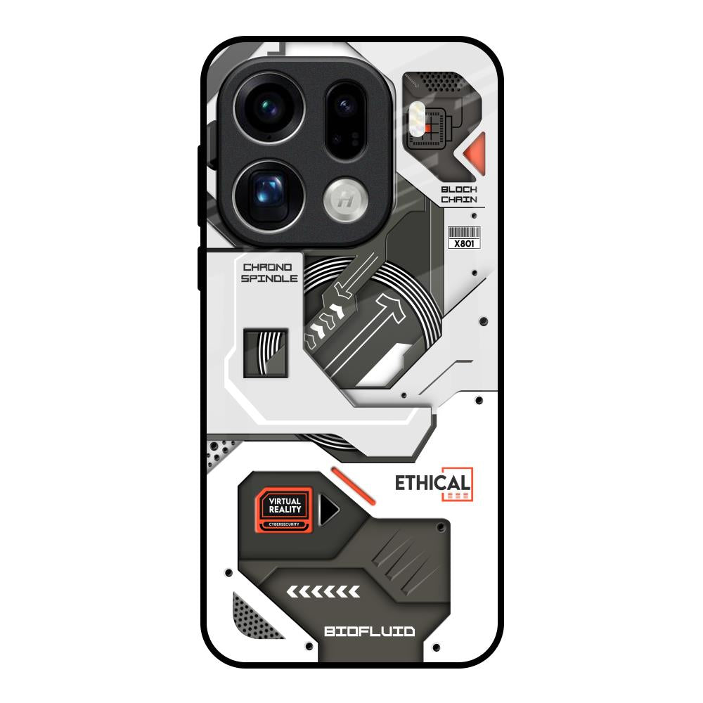 Explore Circuit Oppo Find X9 Pro 5G Glass Back Cover Online
