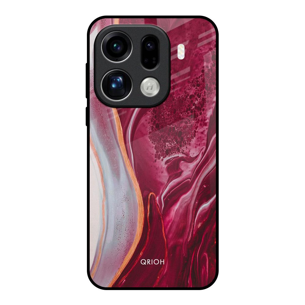 Crimson Ruby Oppo Find X9 Pro 5G Glass Back Cover Online