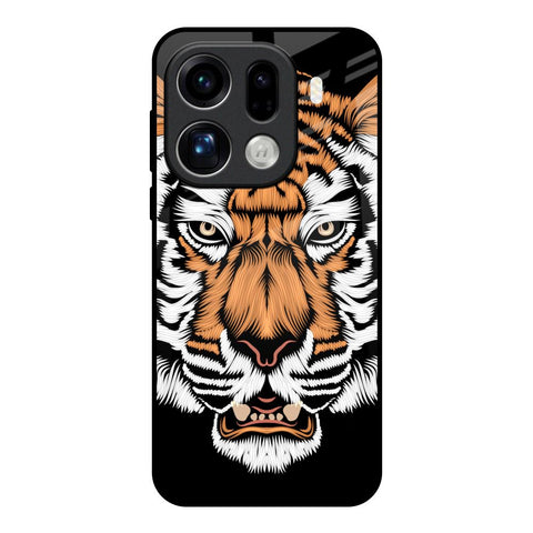 Angry Tiger Oppo Find X9 Pro 5G Glass Back Cover Online