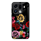 Floral Decorative Oppo Find X9 Pro 5G Glass Back Cover Online
