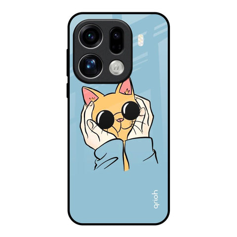 Adorable Cute Kitty Oppo Find X9 Pro 5G Glass Back Cover Online