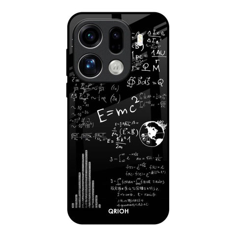 Funny Math Oppo Find X9 Pro 5G Glass Back Cover Online