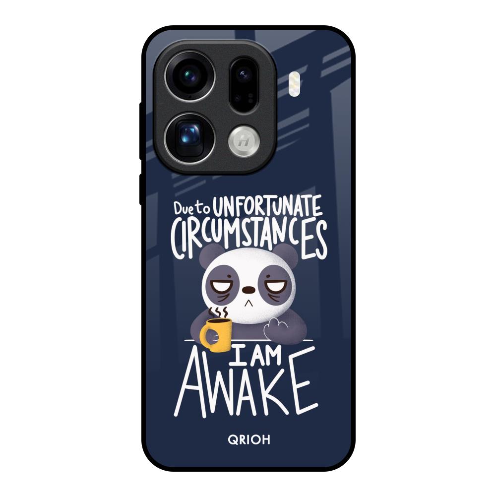 Struggling Panda Oppo Find X9 Pro 5G Glass Back Cover Online