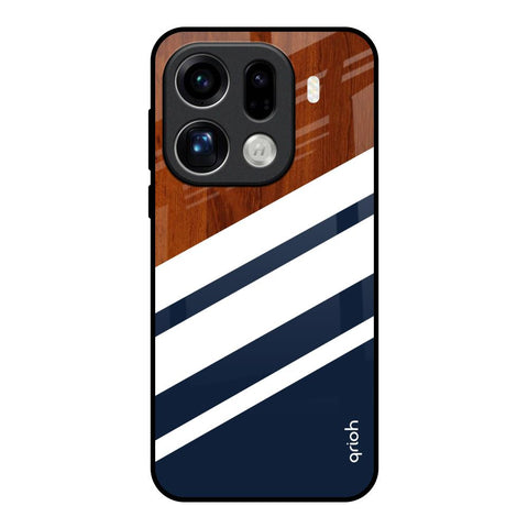 Bold Stripes Oppo Find X9 Pro 5G Glass Back Cover Online