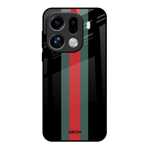 Vertical Stripes Oppo Find X9 Pro 5G Glass Back Cover Online
