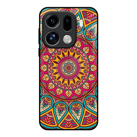 Elegant Mandala Oppo Find X9 Pro 5G Glass Back Cover Online