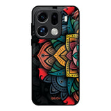 Retro Gorgeous Flower Oppo Find X9 Pro 5G Glass Back Cover Online