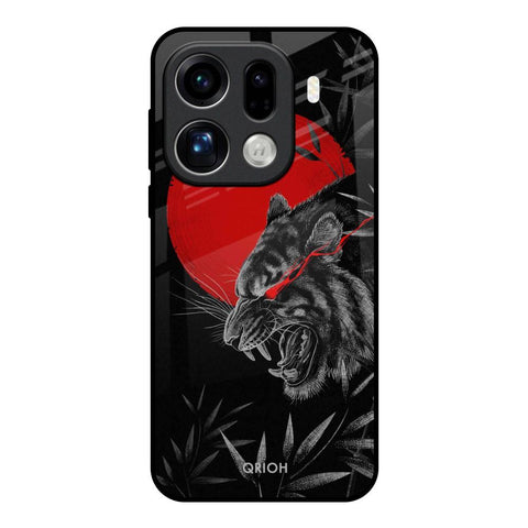 Red Moon Tiger Oppo Find X9 Pro 5G Glass Back Cover Online
