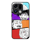 Anime Sketch Oppo Find X9 Pro 5G Glass Back Cover Online