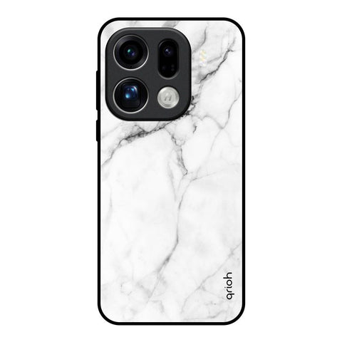 Modern White Marble Oppo Find X9 Pro 5G Glass Back Cover Online
