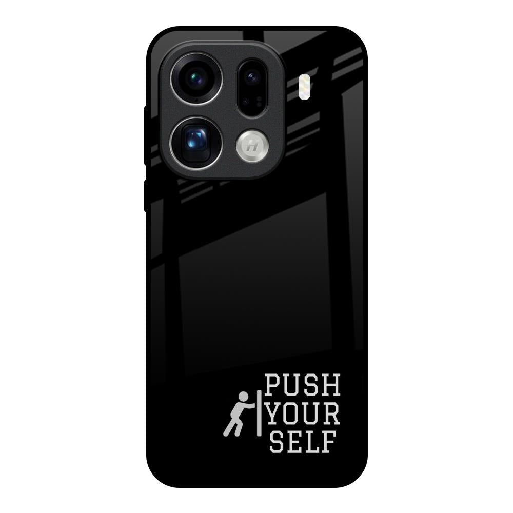 Push Your Self Oppo Find X9 Pro 5G Glass Back Cover Online