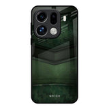 Green Leather Oppo Find X9 Pro 5G Glass Back Cover Online