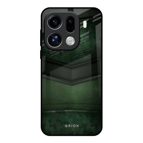 Green Leather Oppo Find X9 Pro 5G Glass Back Cover Online