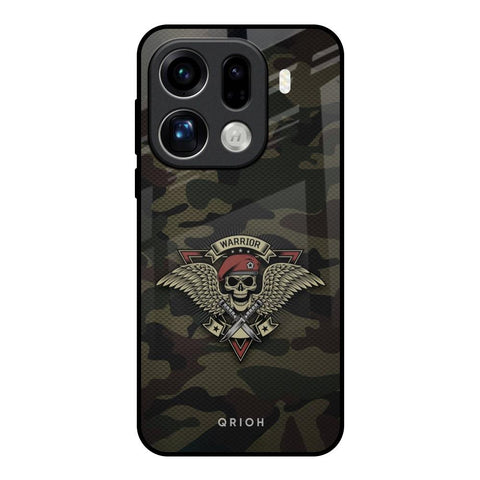 Army Warrior Oppo Find X9 Pro 5G Glass Back Cover Online