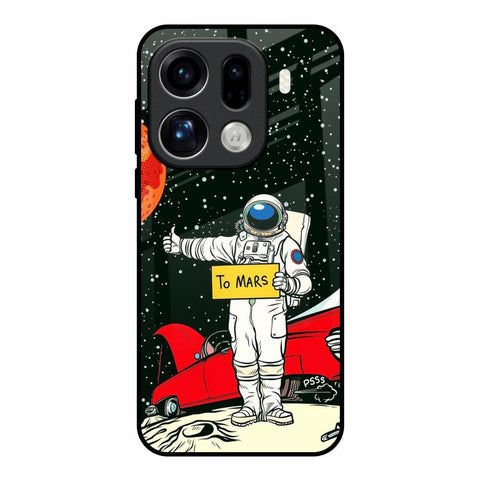 Astronaut on Mars Oppo Find X9 Pro 5G Glass Back Cover Online