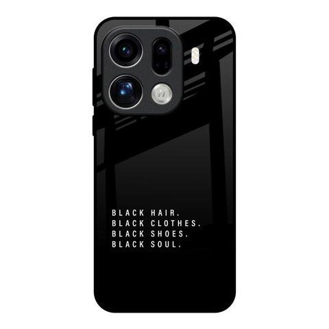 Black Soul Oppo Find X9 Pro 5G Glass Back Cover Online