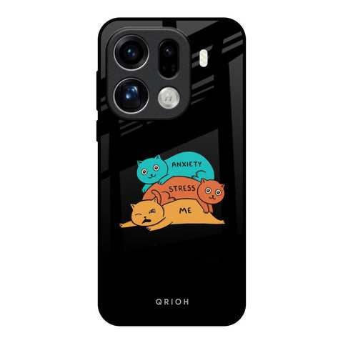 Anxiety Stress Oppo Find X9 Pro 5G Glass Back Cover Online