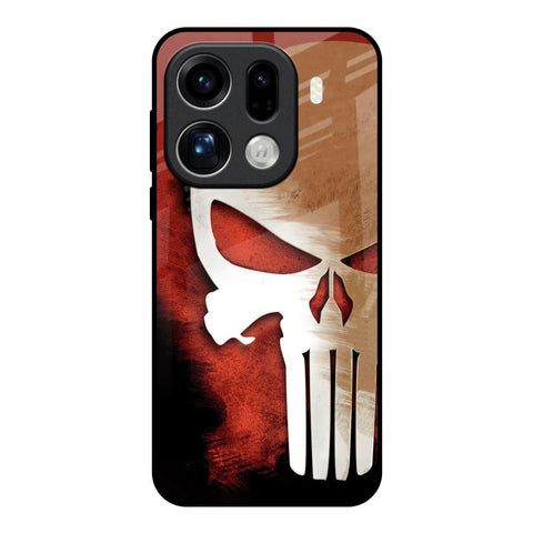 Red Skull Oppo Find X9 Pro 5G Glass Back Cover Online