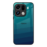 Green Triangle Pattern Oppo Find X9 Pro 5G Glass Back Cover Online