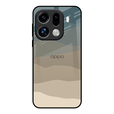 Abstract Mountain Pattern Oppo Find X9 Pro 5G Glass Back Cover Online