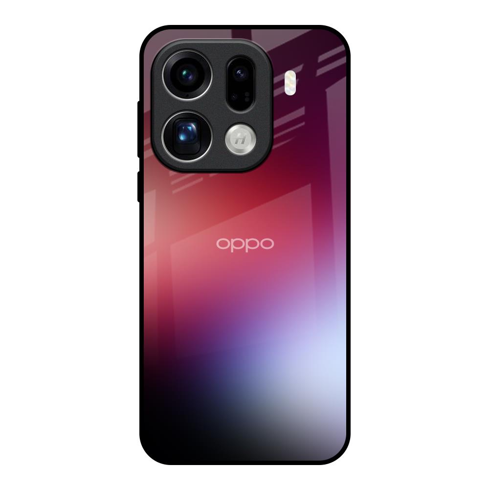 Gaussian Red Oppo Find X9 Pro 5G Glass Back Cover Online