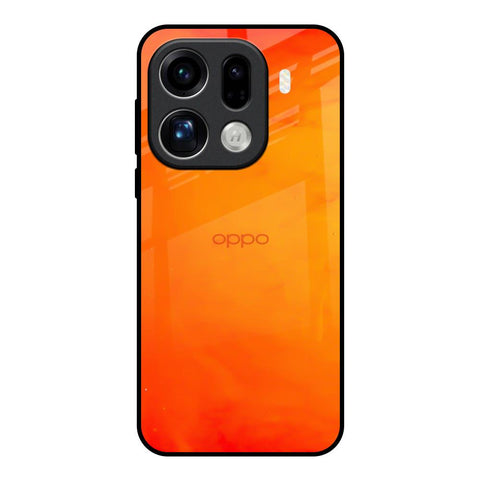 Tangy Orange Oppo Find X9 Pro 5G Glass Back Cover Online