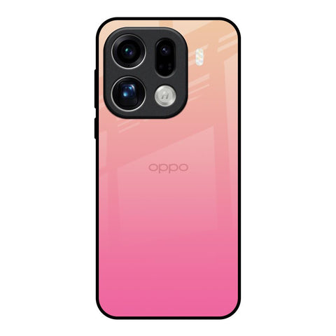Pastel Pink Gradient Oppo Find X9 Pro 5G Glass Back Cover Online