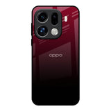Wine Red Oppo Find X9 Pro 5G Glass Back Cover Online