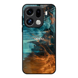 Golden Splash Oppo Find X9 Pro 5G Glass Back Cover Online