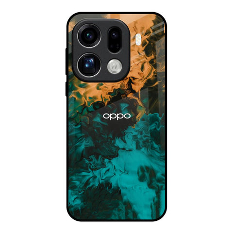 Watercolor Wave Oppo Find X9 Pro 5G Glass Back Cover Online