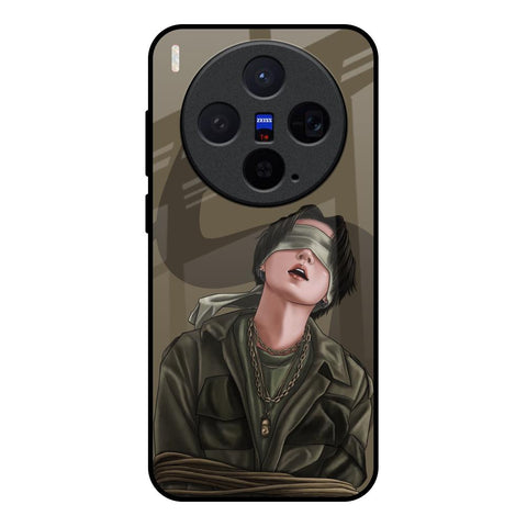 Blind Fold Vivo X300 5G Glass Back Cover Online