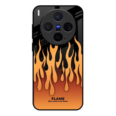 Fire Flame Vivo X300 5G Glass Back Cover Online