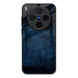 Dark Blue Grunge Vivo X300 5G Glass Back Cover Online